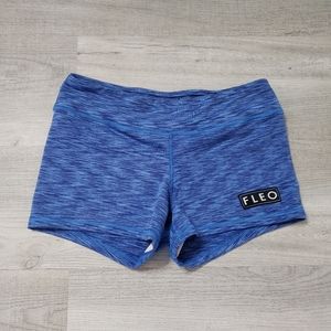 Fleo Blue Shorts 3.25” Inseam Midrise